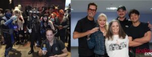 Expo Horror 2025 com Josh Herdman, Osric Chau, Lisa Wilcox, Allen Robinson e  Eillen Dietz (Jornal1, Canal 8 Mais, Ricardo Marujo, Tv Guarulhos) 