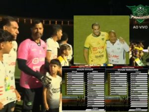 Jogos dos Famosos no Pacaembu: Rivaldo e Marcelinho Carioca Comandam a Festa do Futebol Solidário (Ricardo Marujo) Jornal1, Canal 8 Mais e Tv Guarulhos