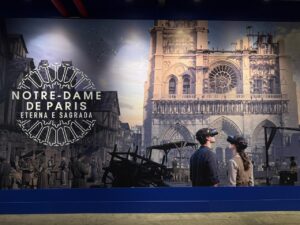Inauguração expedição VR “Notre-Dame de Paris : Sagrada e Eterna no Shopping Paulista