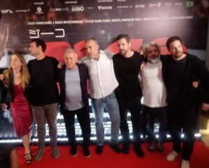 Zico O Samurai de Quintino Pré Estréia em São Paulo (Ricardo Marujo), Jornal1, Canal 8 Mais e Tv Guarulhos